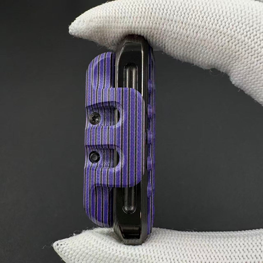 EXOSKELETON G10 Pink Purple Black Bone Core Stainless Steel
