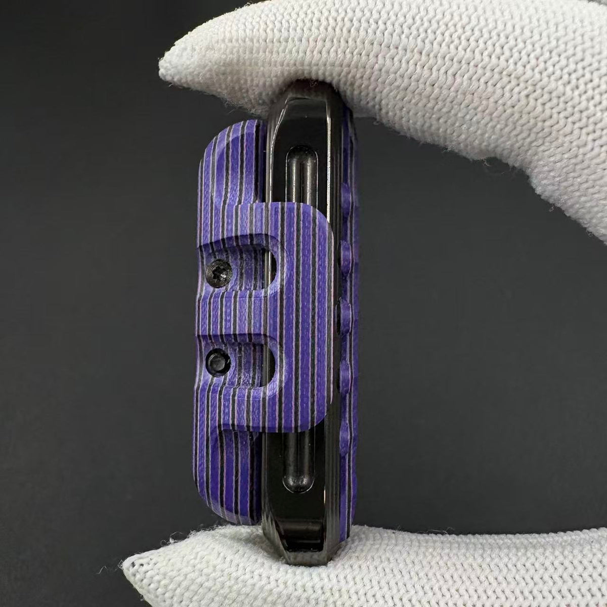 EXOSKELETON G10 Pink Purple Black Bone Core Stainless Steel