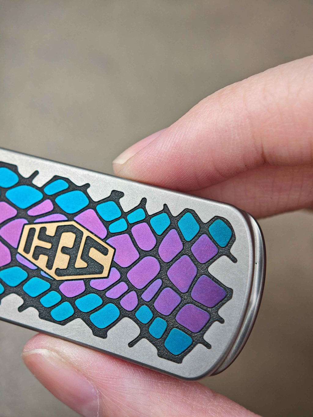 Blade Edge Python Titanium
