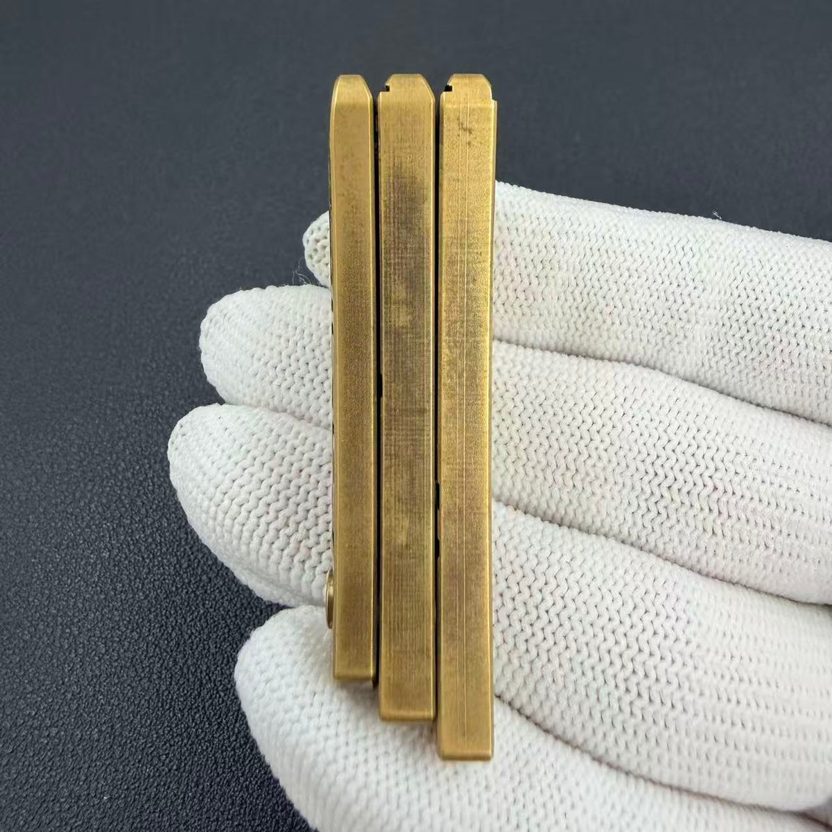 NAYICI Peacock Feather Brass