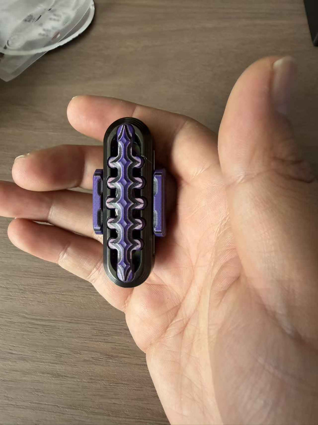 EXOSKELETON G10 Pink Purple Black Bone Core Stainless Steel