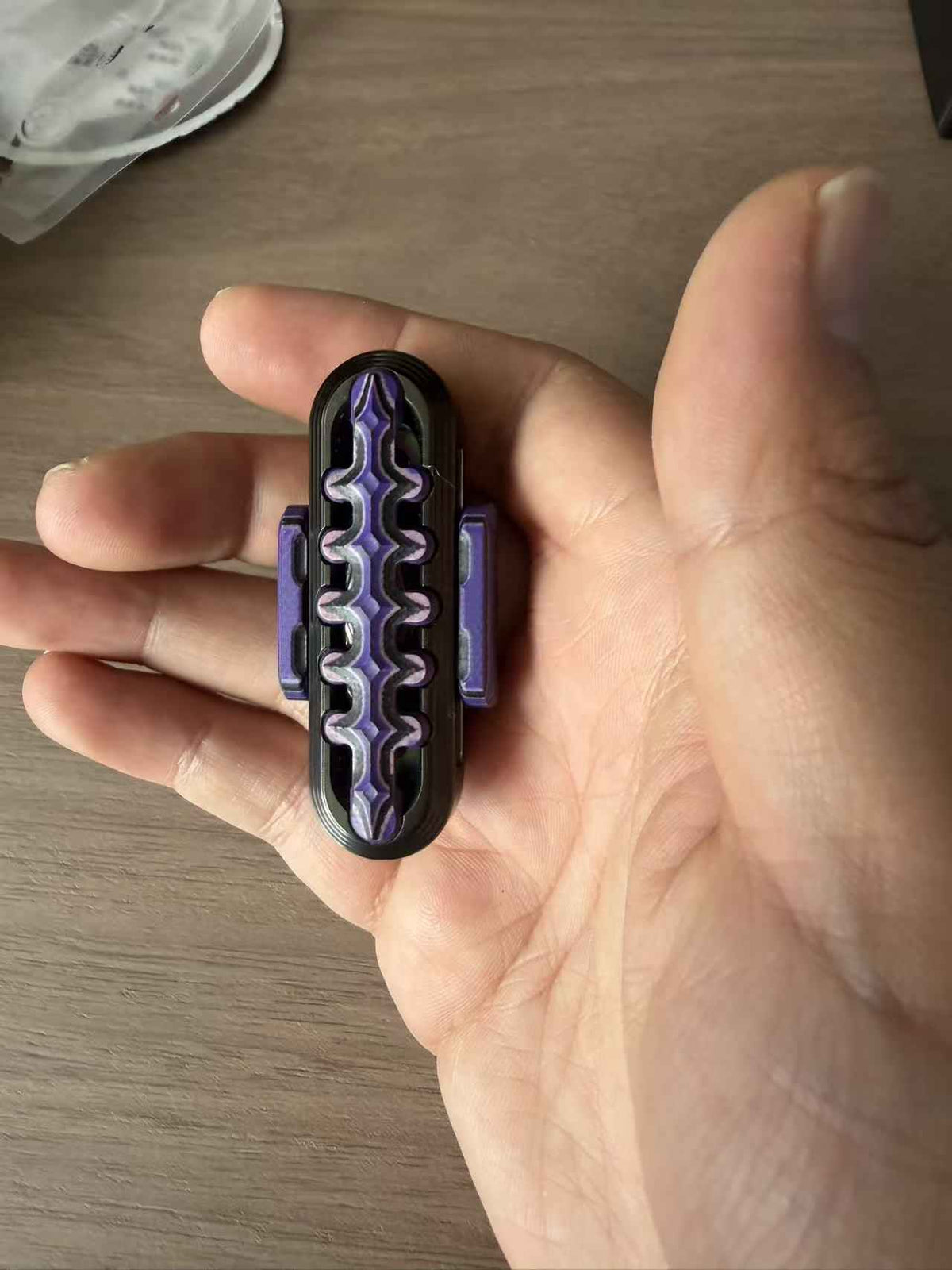 EXOSKELETON G10 Pink Purple Black Bone Core Stainless Steel