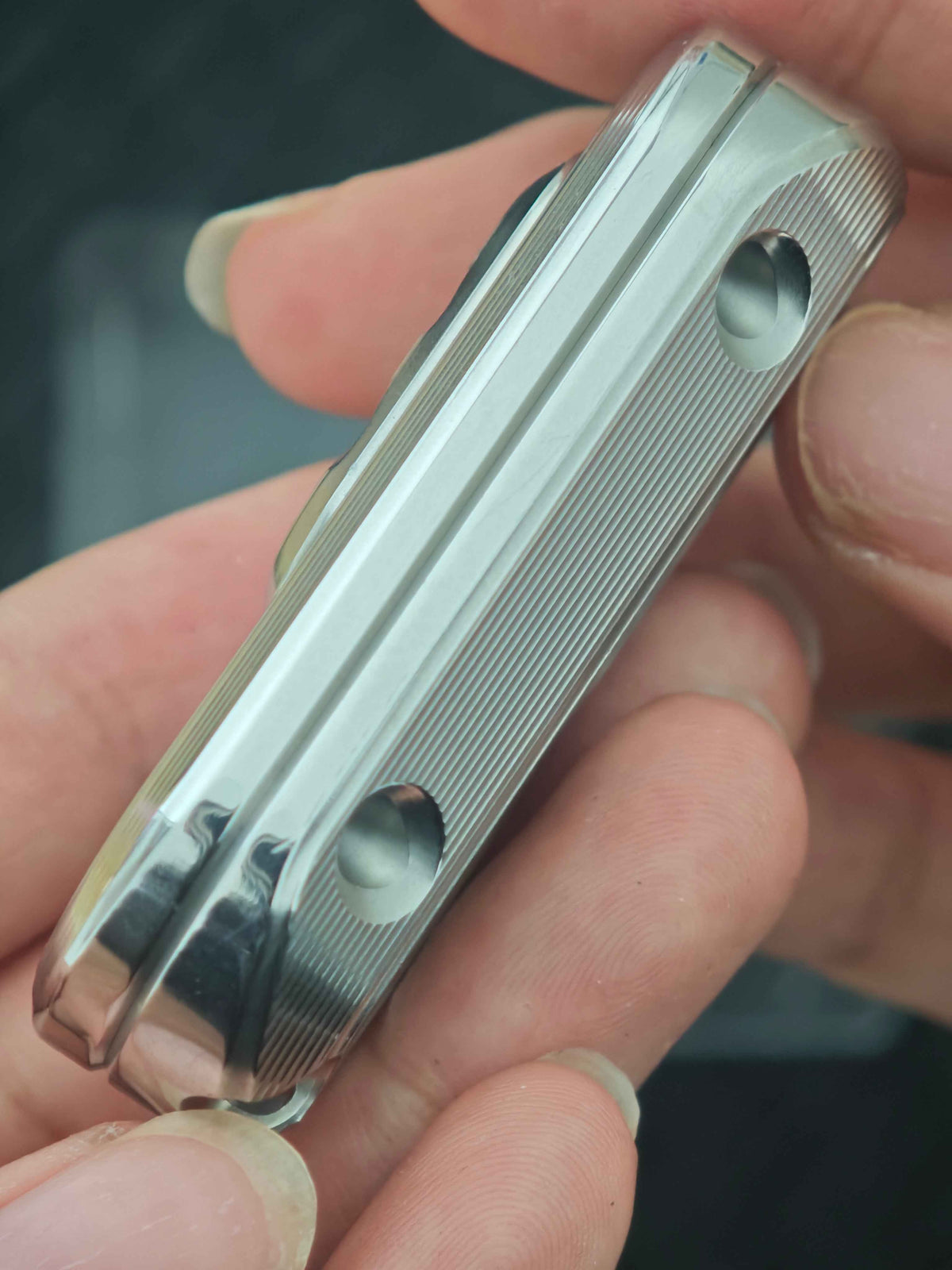 Popping Stainless Steel