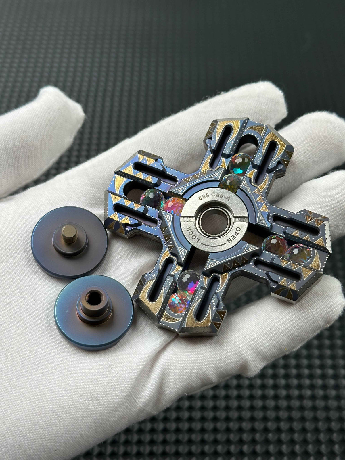 Paladin Titanium Color-Anodized Engraved