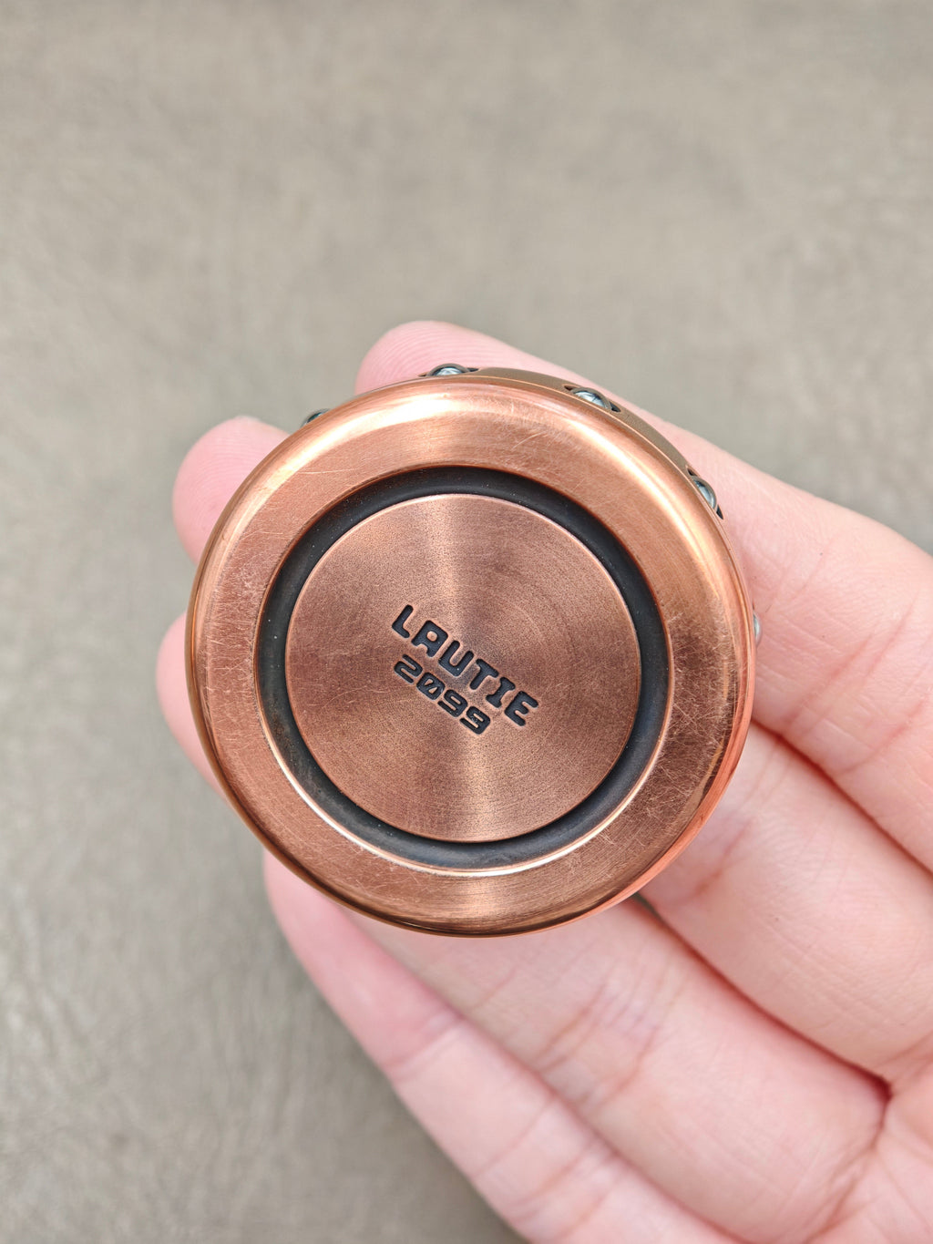 Dealer Button Copper