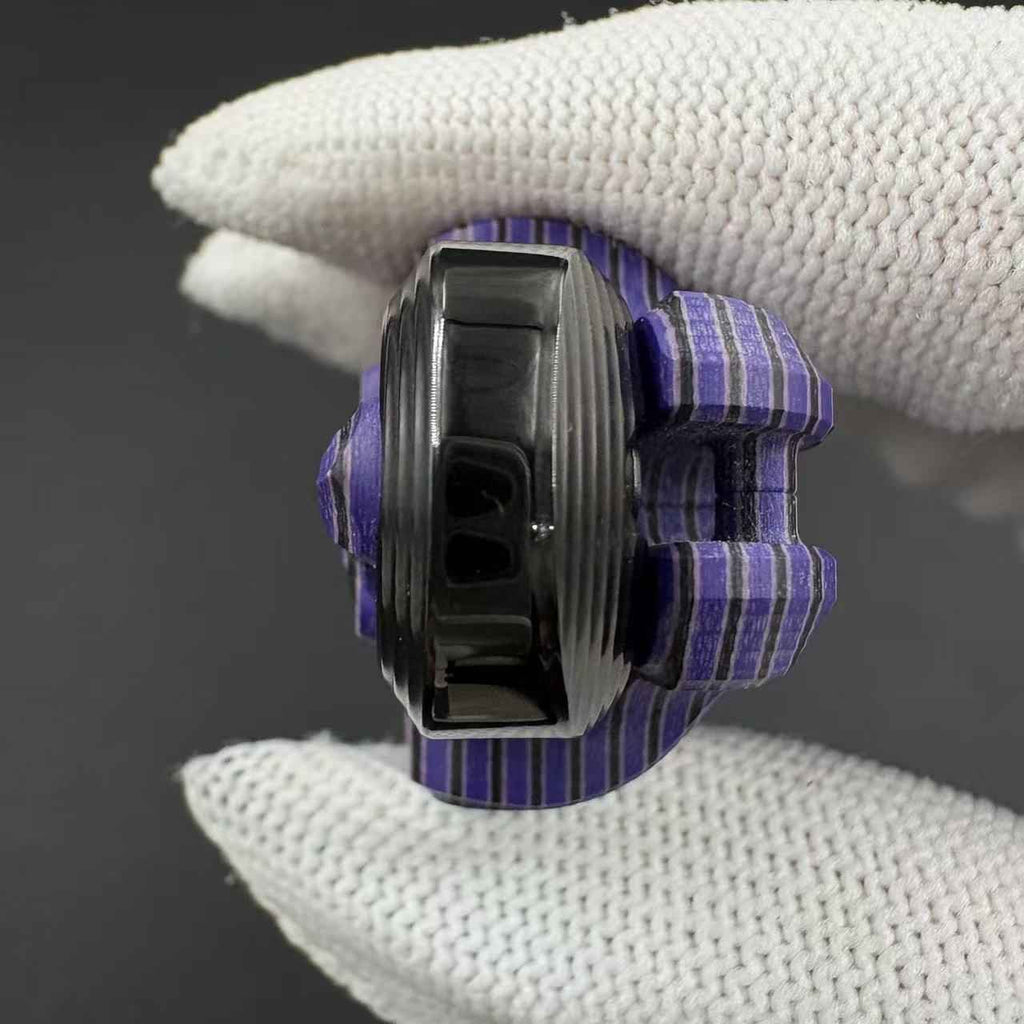 EXOSKELETON G10 Pink Purple Black Bone Core Stainless Steel