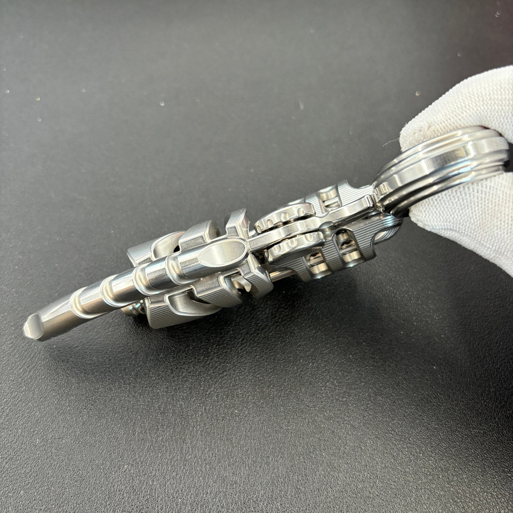 Exoskeleton Magnetic Mechanical Stainless Steel Blasted