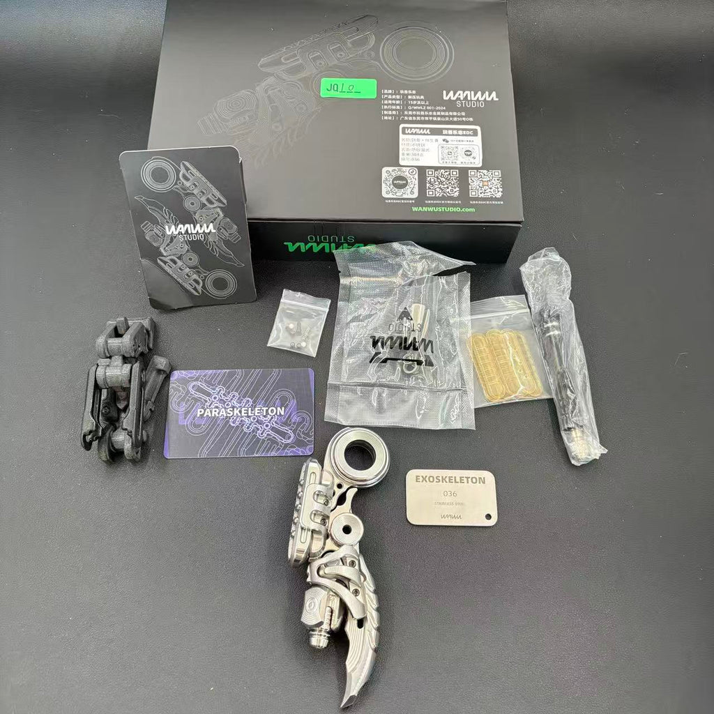 Exoskeleton Magnetic Mechanical Stainless Steel Blasted